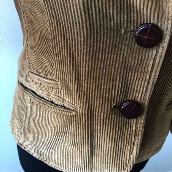 A&F brown corduroy blazer - Picture 7 of 16